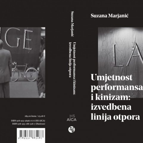 Poziv na predstavljanje knjige Suzane Marjanić „Umjetnost performansa i kinizam: izvedbena linija otpora”